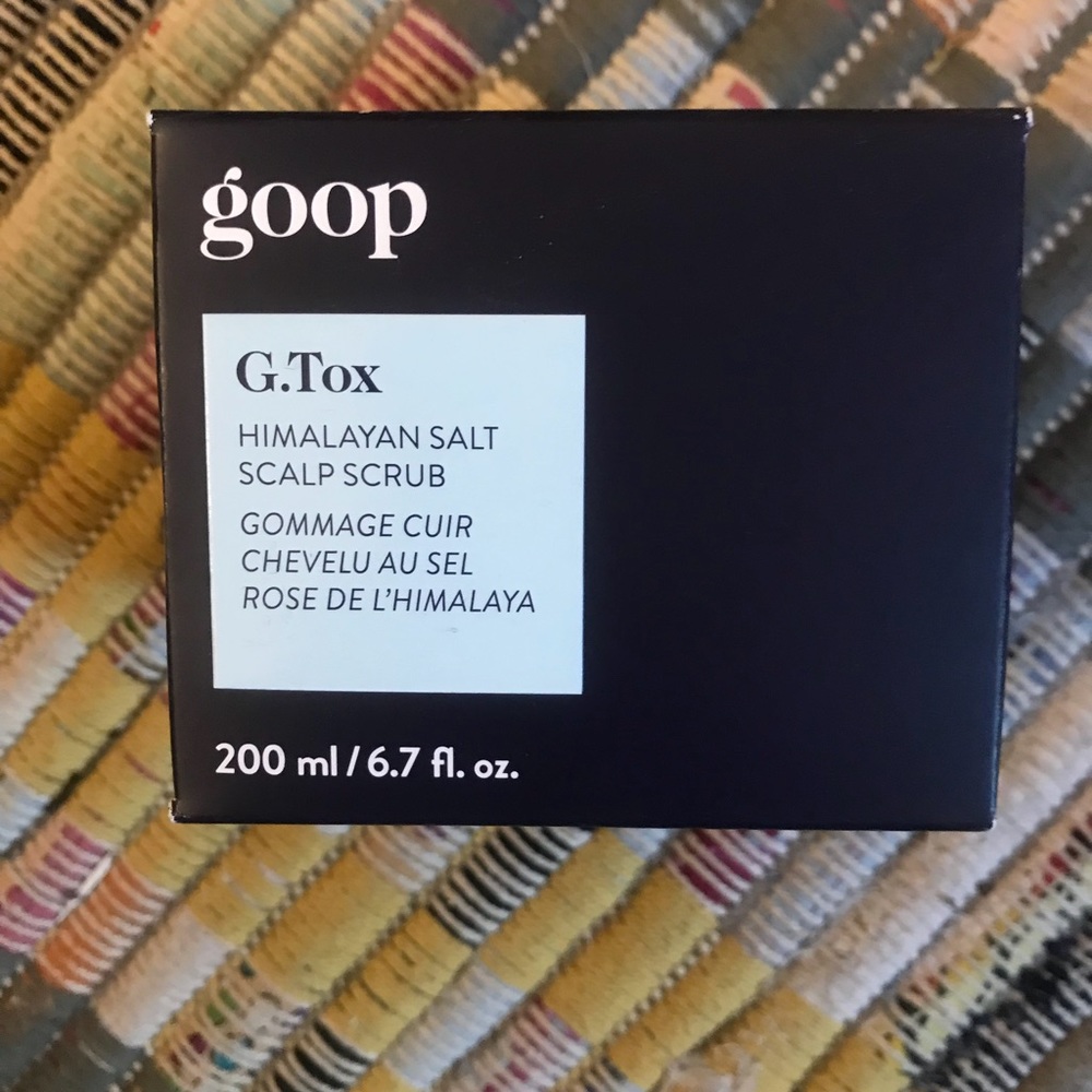 GOOP Himalayan Salt Scalp Scrub G.Tox